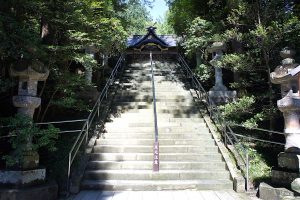 参道 石段